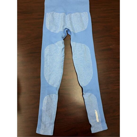 DoYouEven Impact Seamless Blue Active Leggings Size X-Small - Picture 2 of 7